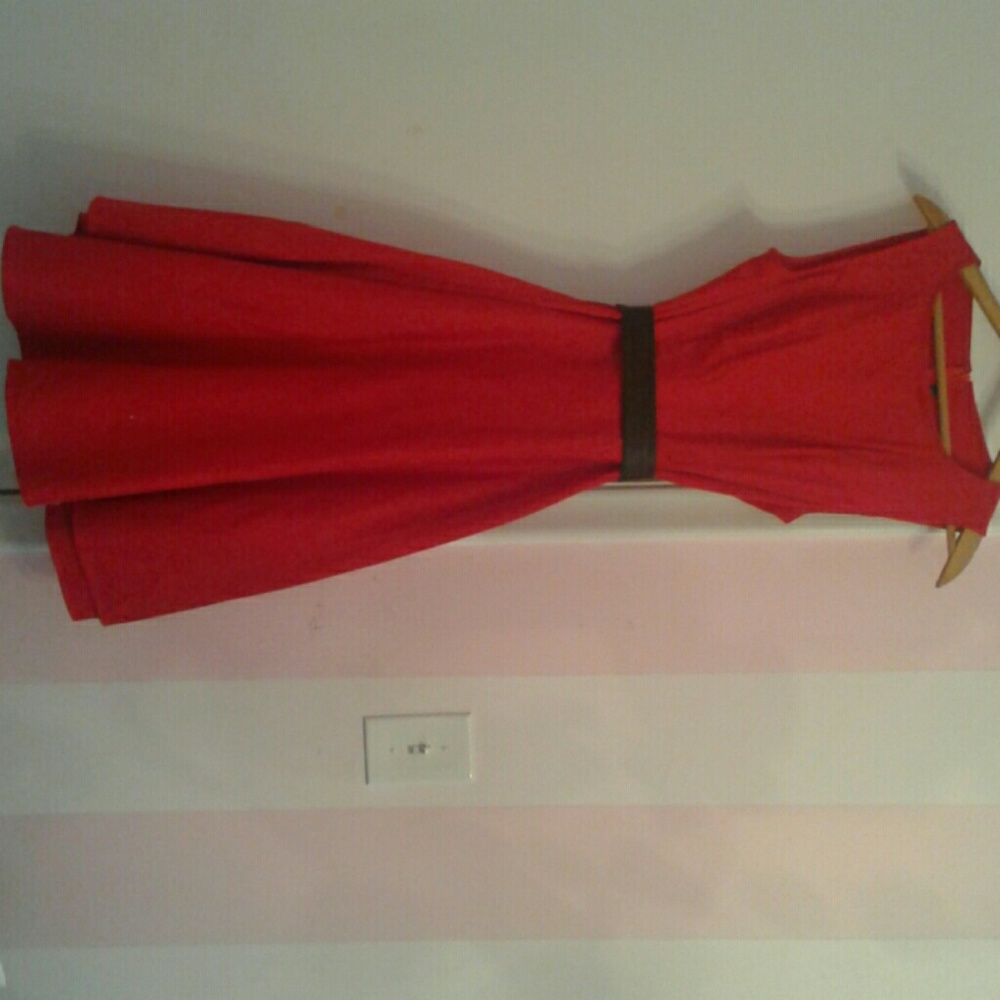 Red dress